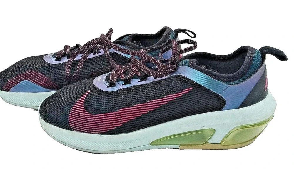 Nike Air Max Fly Sneakers Running Shoes Women's Size 9 Black /White AT2505-001